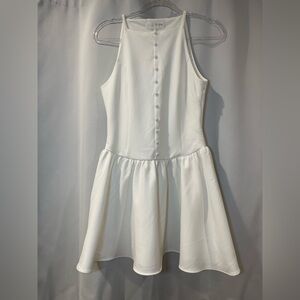 Zara White Mini Dress